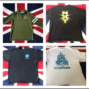 EXCLUSIVE DISNEY/NASA/NXT 4pc BUNDLE LOT